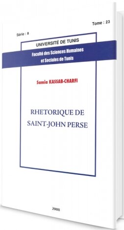 Rhetorique de Saint-John perse