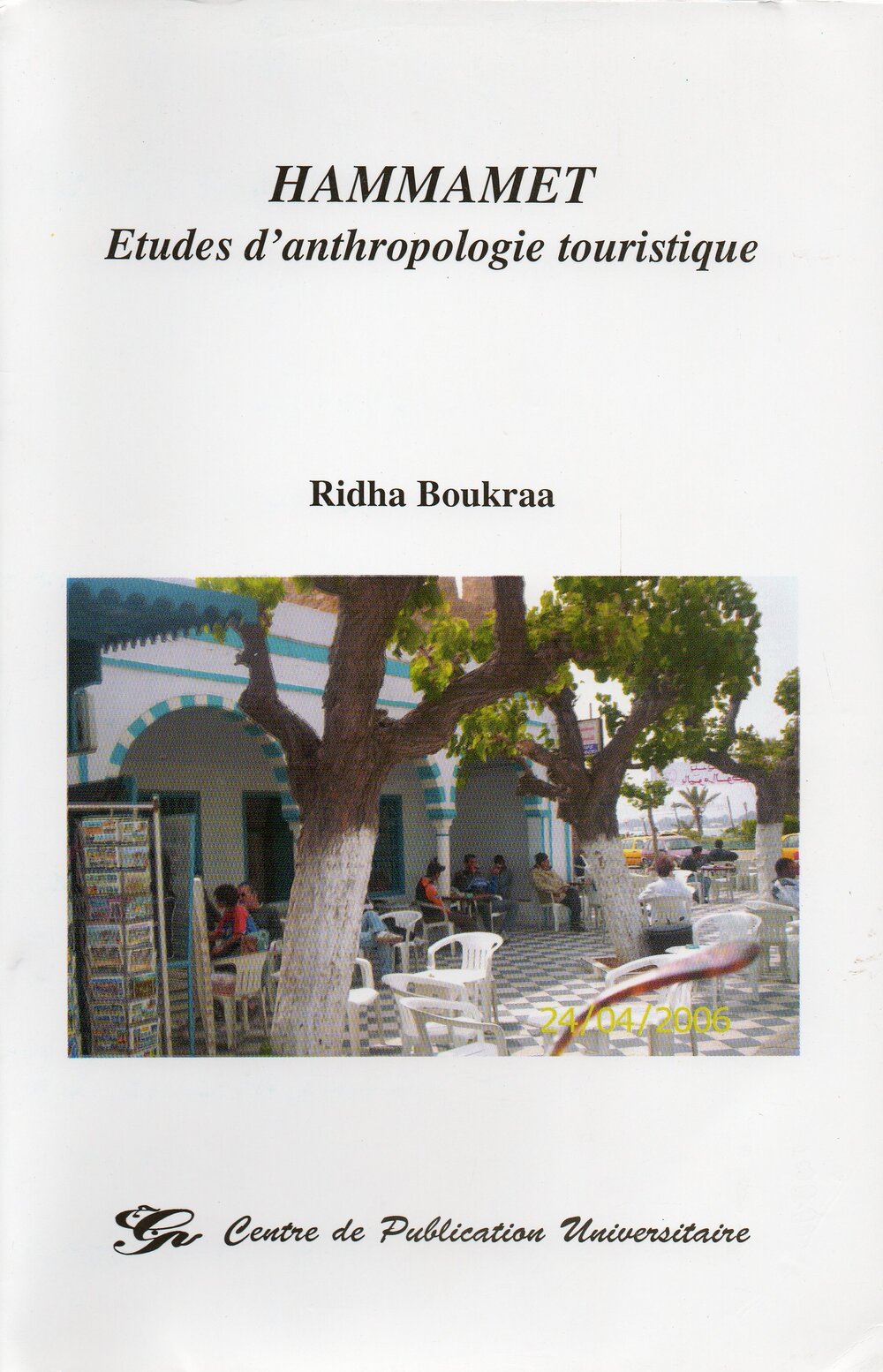 Hammamet Etude d'anthropologie touristique