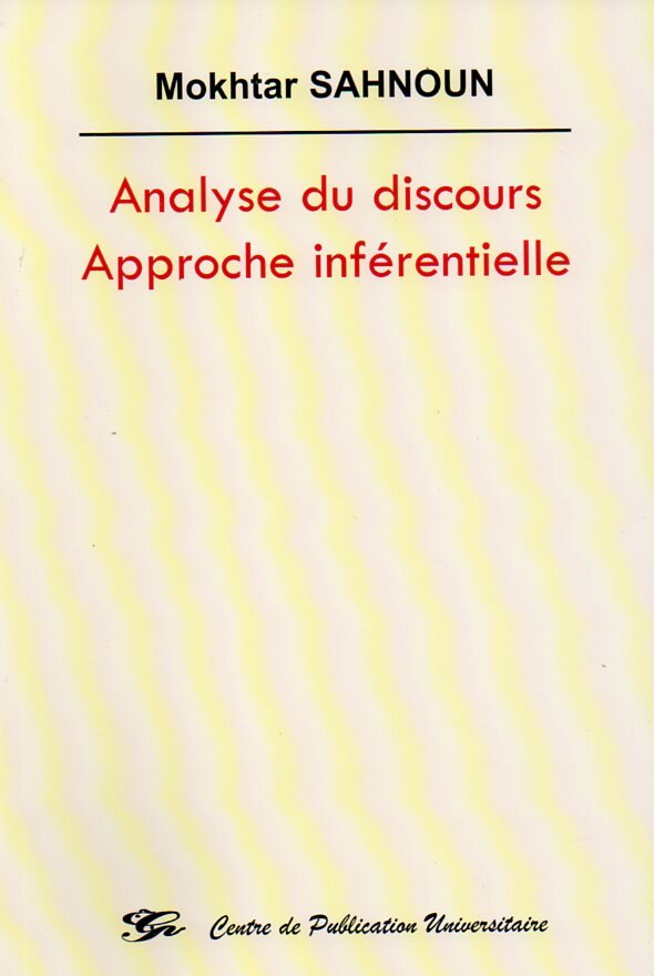 Analyse du discours Approche inférentielle