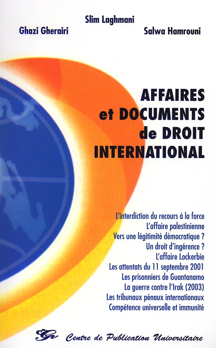 Affaires et documents de droit international