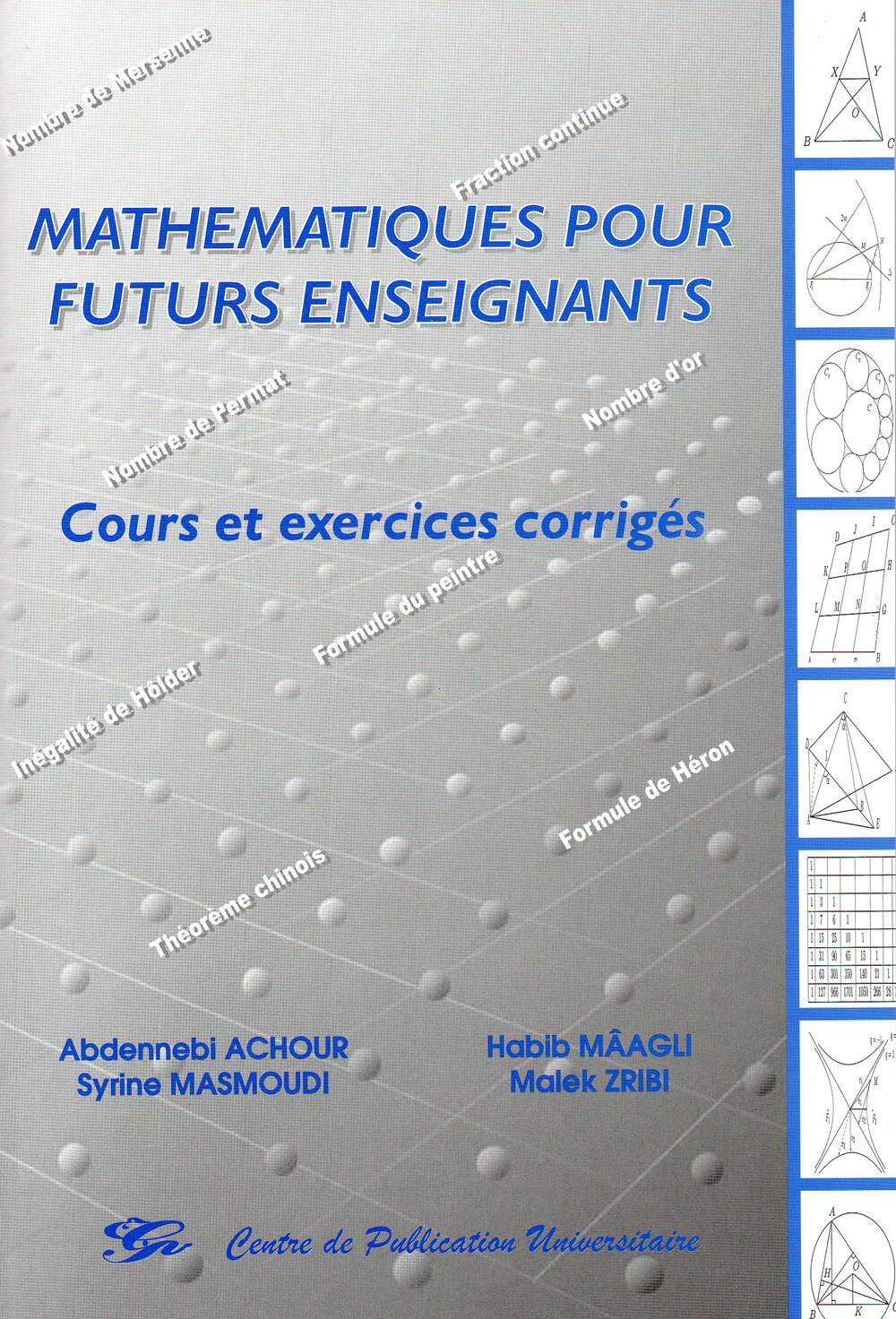 Mathématiques pour futurs enseignants. Cours et exercices corrigés