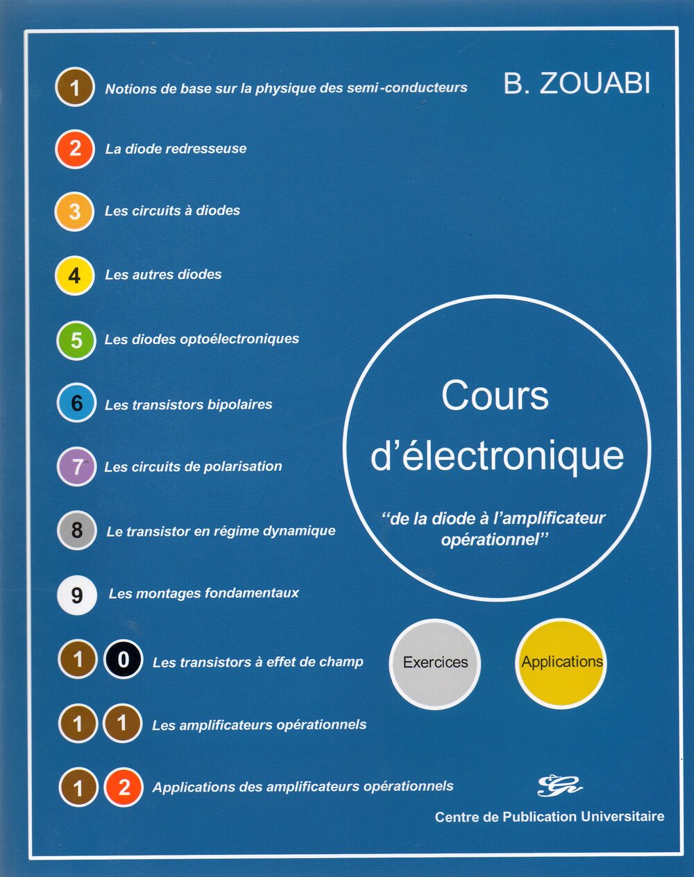 Cours d'électronique "de la diode à l'amplificateur opérationnel"