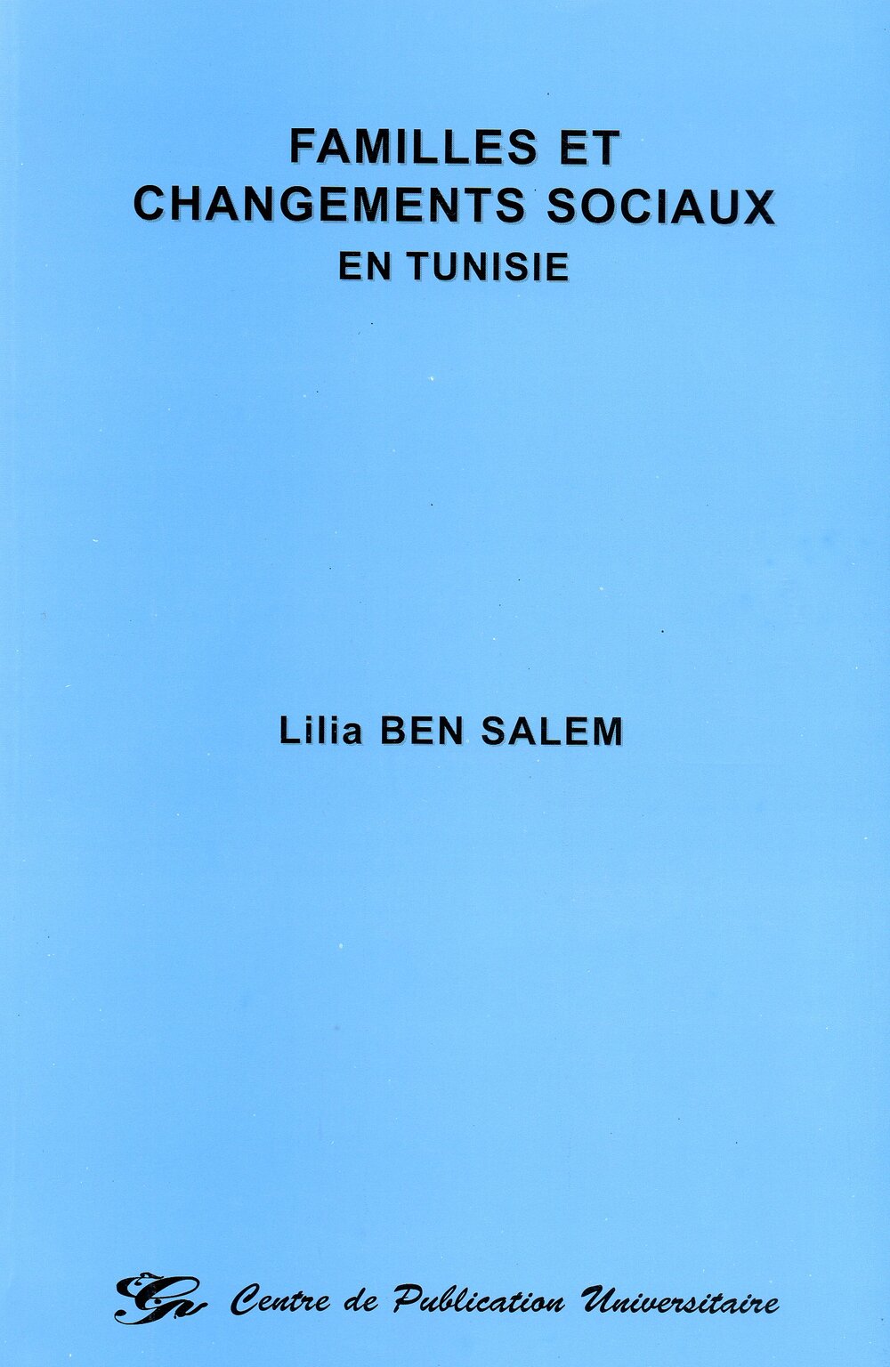 Familles et changements sociaux en Tunisie