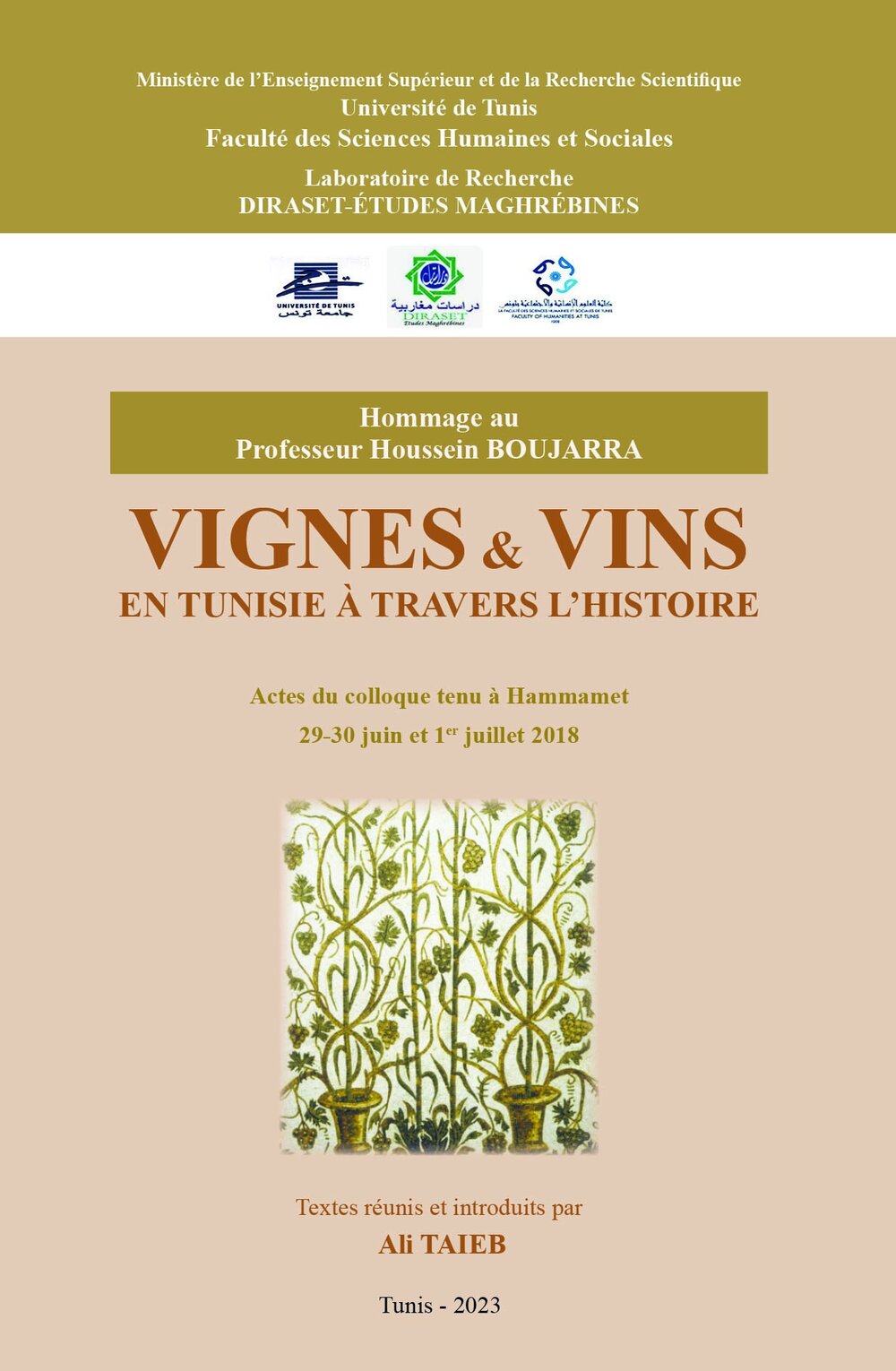 VIGNES & VINS EN TUNISIE À TRAVERS L’HISTOIRE