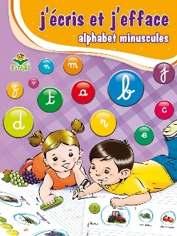 J'écris et j'efface - alphabet minuscules