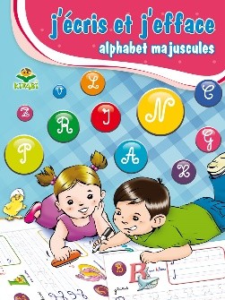 J'écris et j'efface - alphabet majuscules