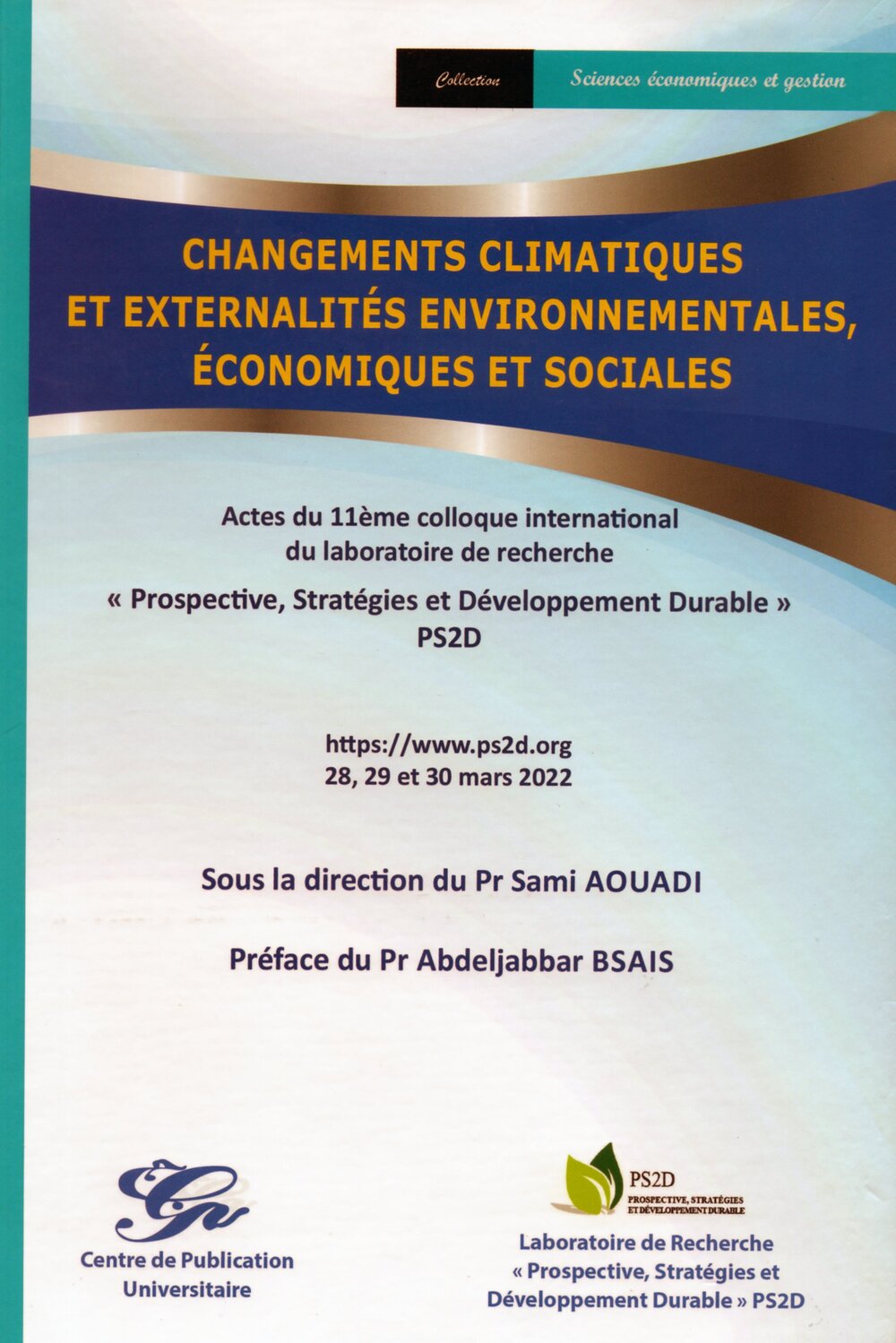 Changements climatiques et externalités environnementales économiques et sociales