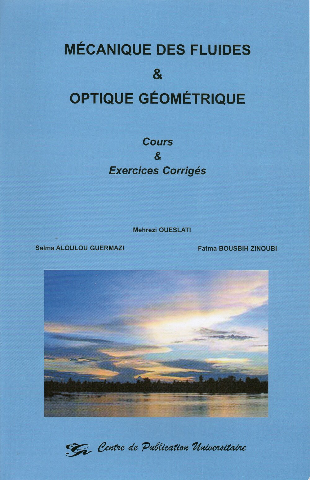 Mécanique des fluides et optique géométrique. Cours et exercices corrigés