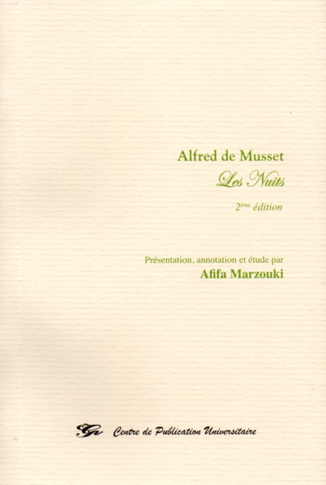 Alfred de Musset Les nuits