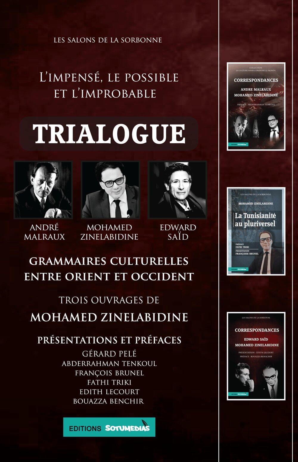Coffret Trialogue 3 ouvrages : L’impensé, le possible et l’improbable